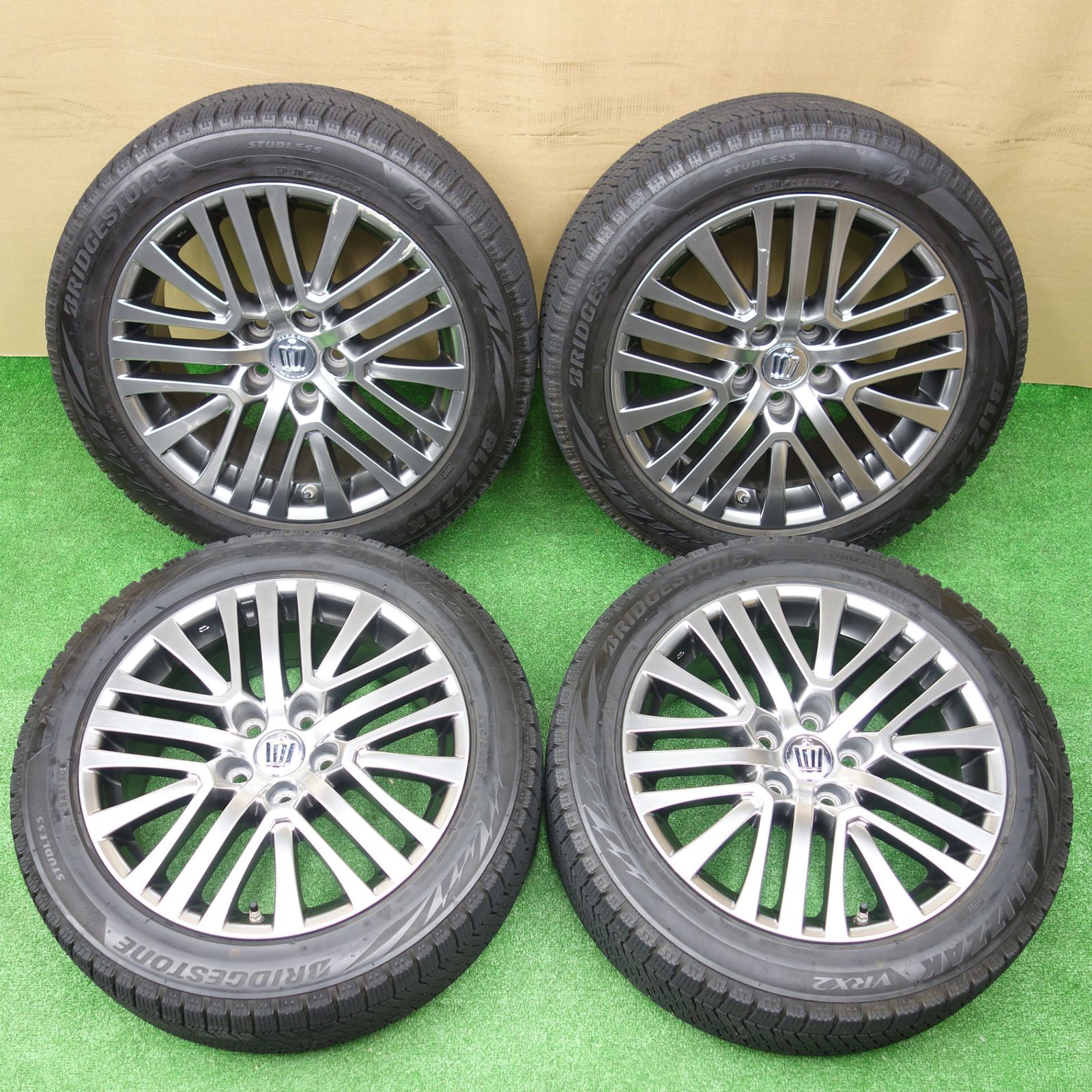 センサー付☆トヨタ 210系 クラウン マジェスタ 純正 225/50R17