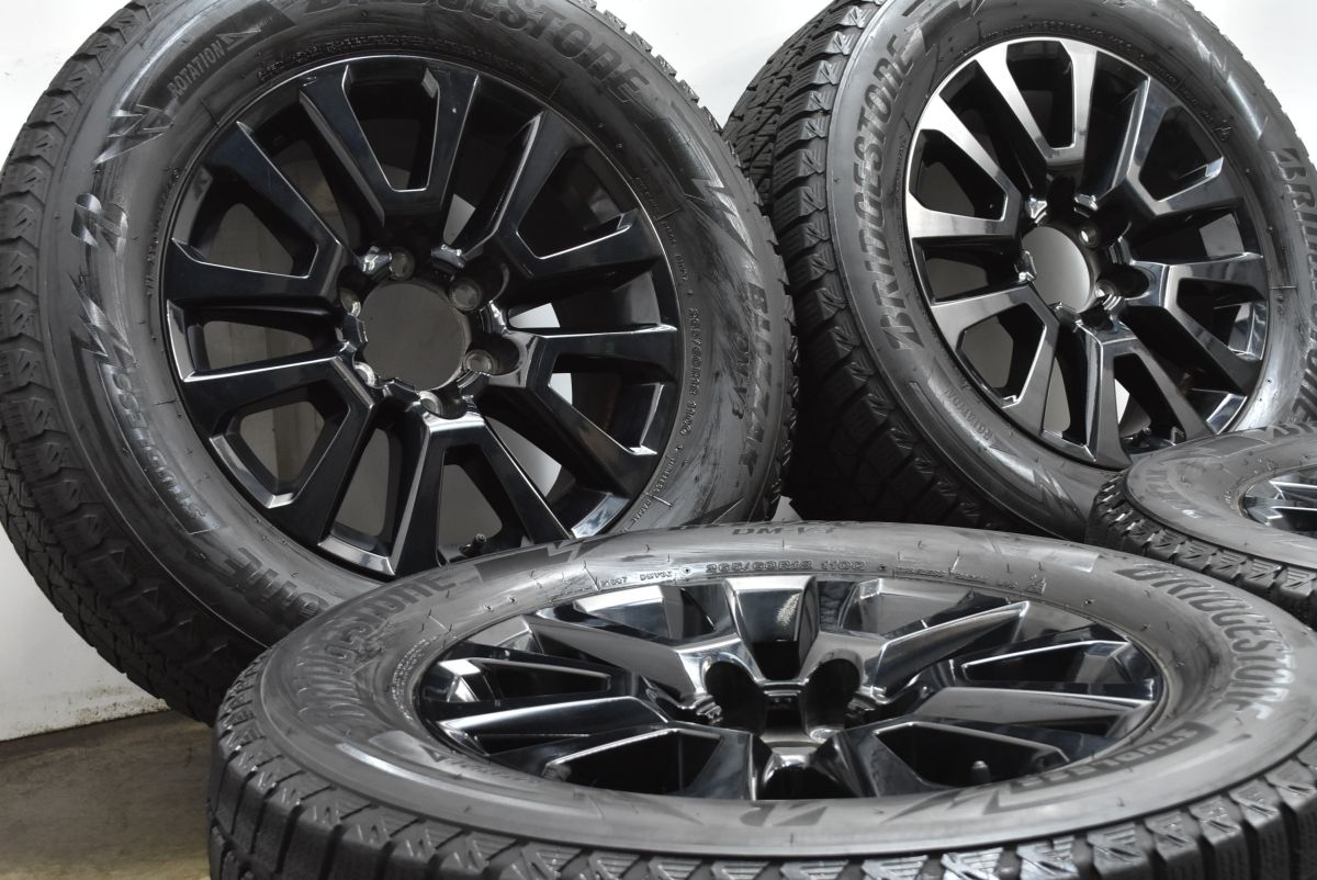 トヨタ 150 ランドクルーザープラド 18 in 7 5 J 25 PCD 139 ブリヂストン ブリザック DM V 3 265 60 R ハイラックス 流用