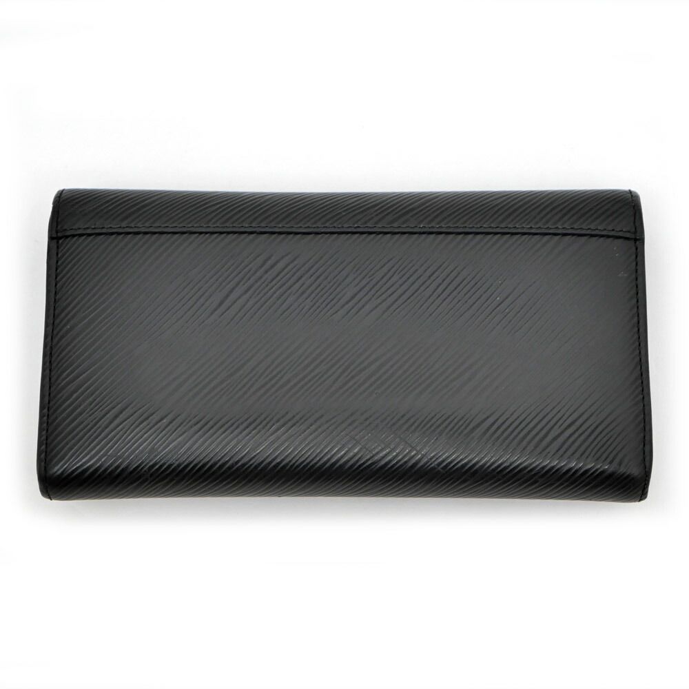 名東 ルイヴィトン ポルトフォイユ ツイスト ノワール エピ ブラック 黒 M 68309 RFID レザー ウォレット 長財布