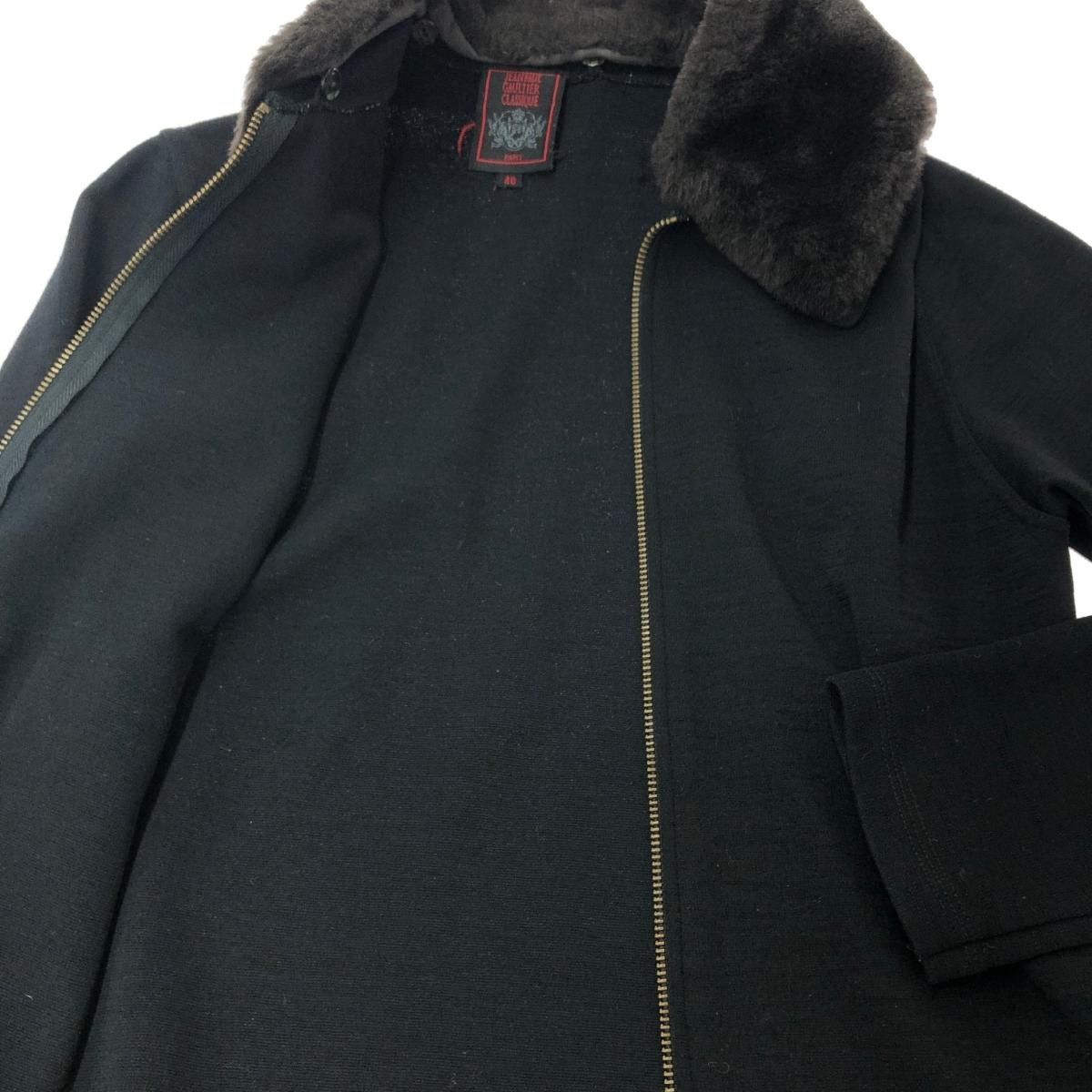 Jean Paul Gaultier(ジャンポール・ゴルチエ)ジップアップニット ジャンポールゴルチエ ニット ジップアップ ゴルティエ ニット