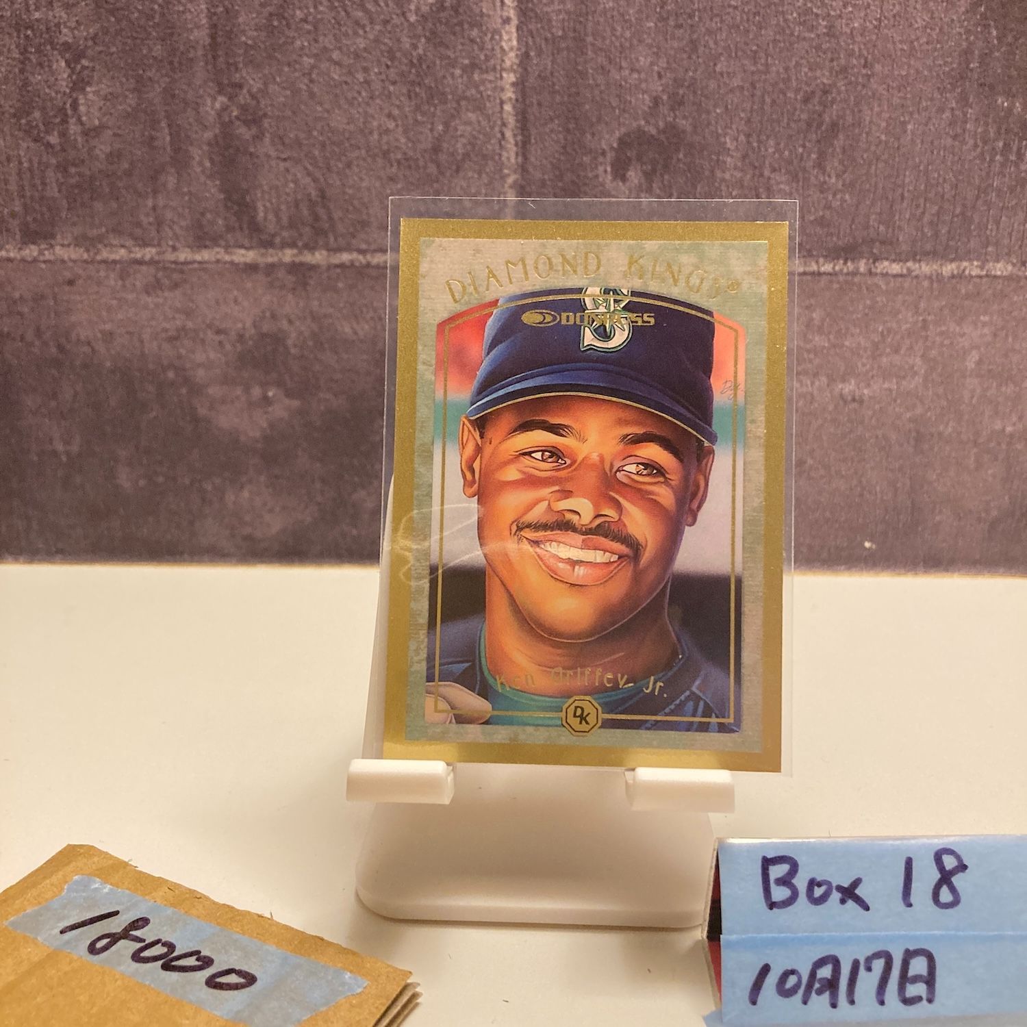 1996 Donruss Ken Griffey Jr 04614 10000 Seattle Mariners Diamond Kings G カード