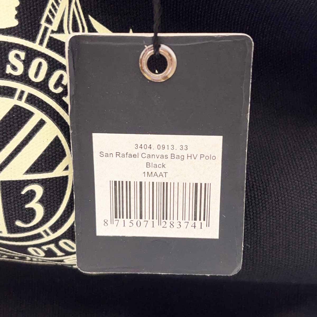  HV POLO キャンバスバッグ San Rafael Canvas Bag ブラック 乗馬 馬術 その他 乗馬