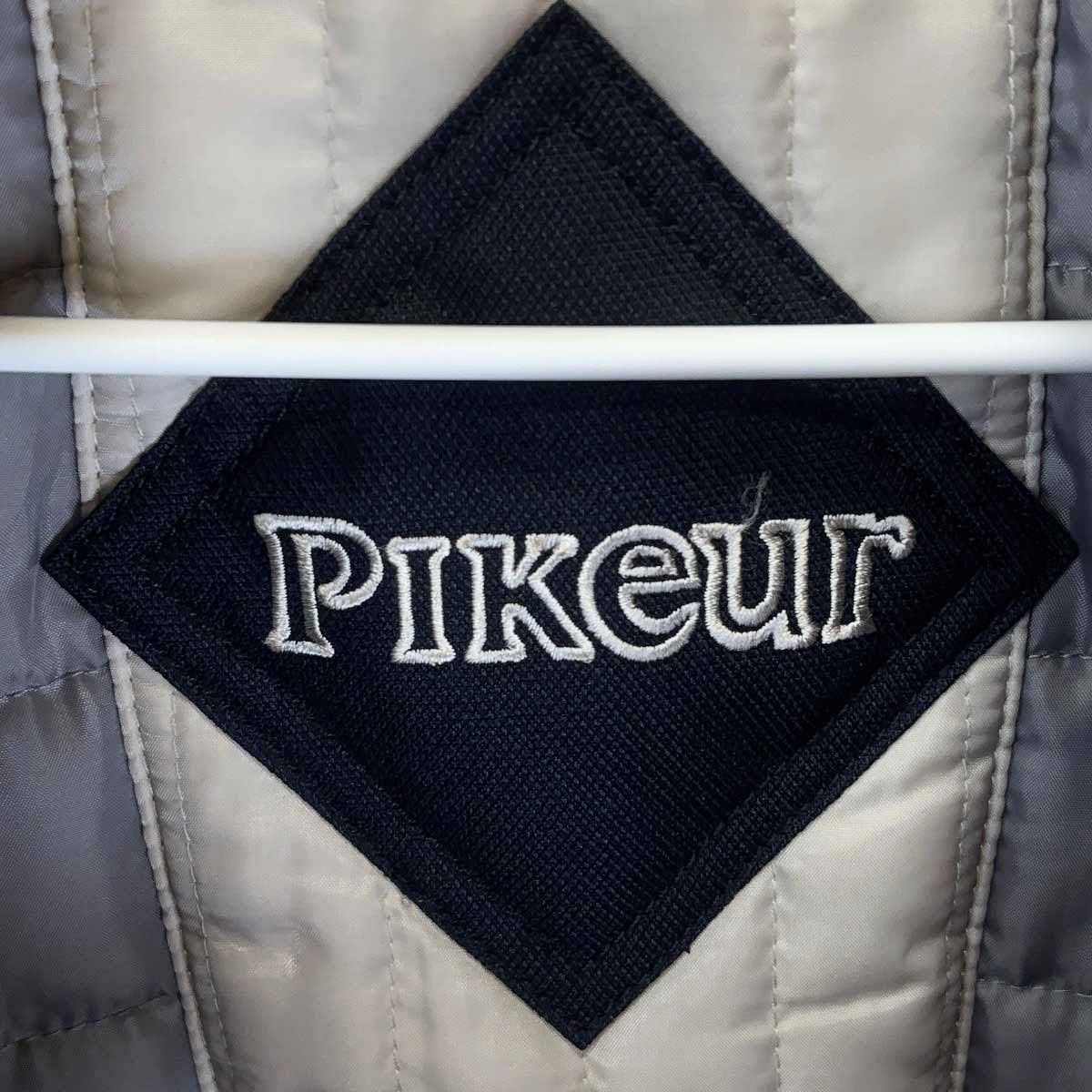 【中古・未使用品】ピカー 中綿ジャケット 防水 38 ブラック 602001 レディース PIKEUR フード・ファー取り外し可能 乗馬 馬術 未使用】ピカー 中綿ジャケット 防水 38 ブラック 602001 レディース