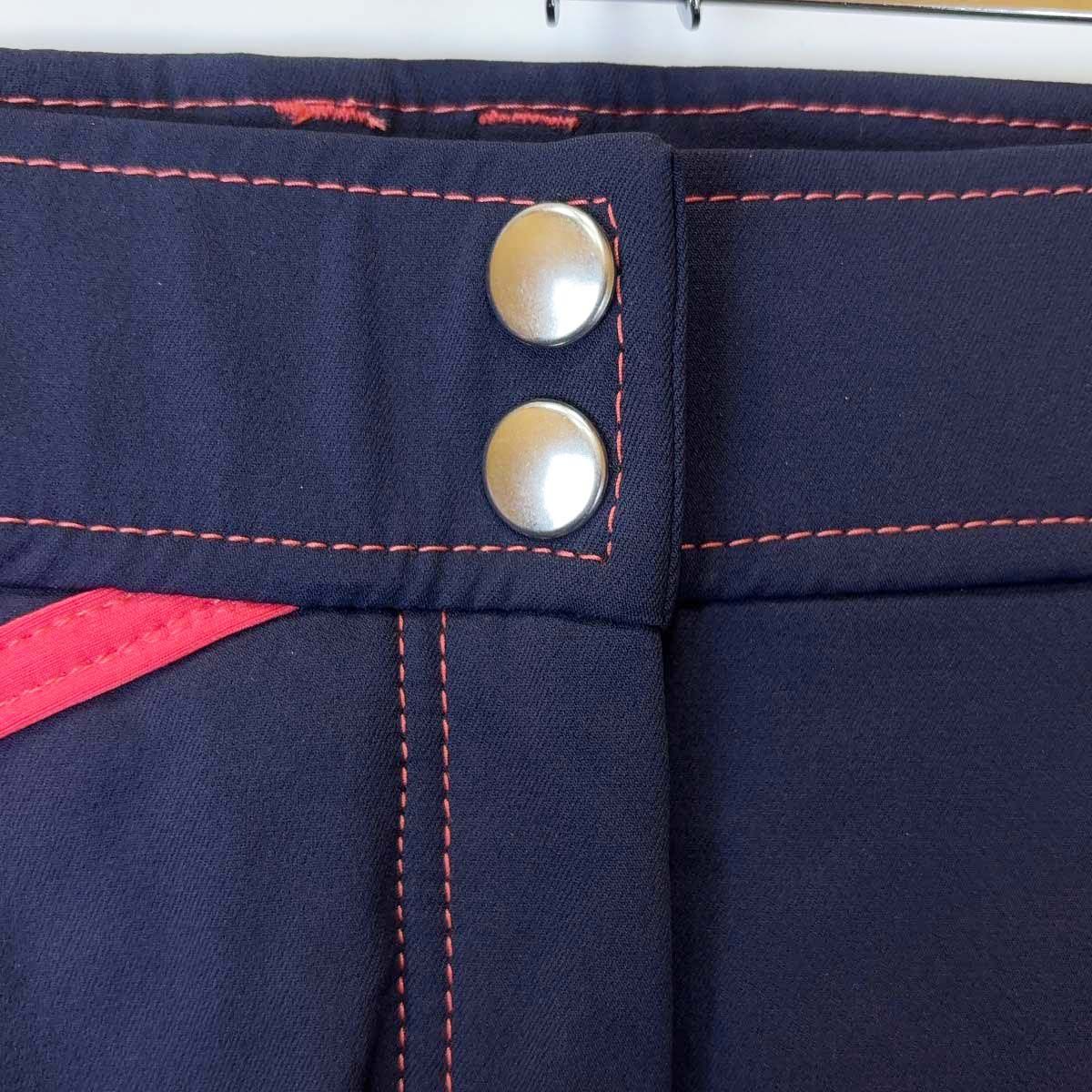 カバリノマリーノ Cavallino Marino HKM キュロット パンツ フルシート 40 ネイビー レディース 乗馬ズボン 馬術