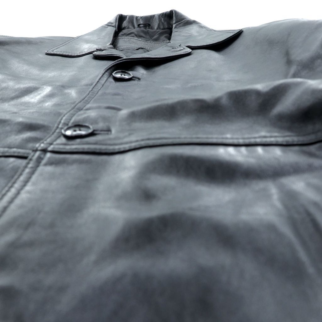 U.S. AIR FORCE トップ COMMANDING OFFICER レザー カーコート