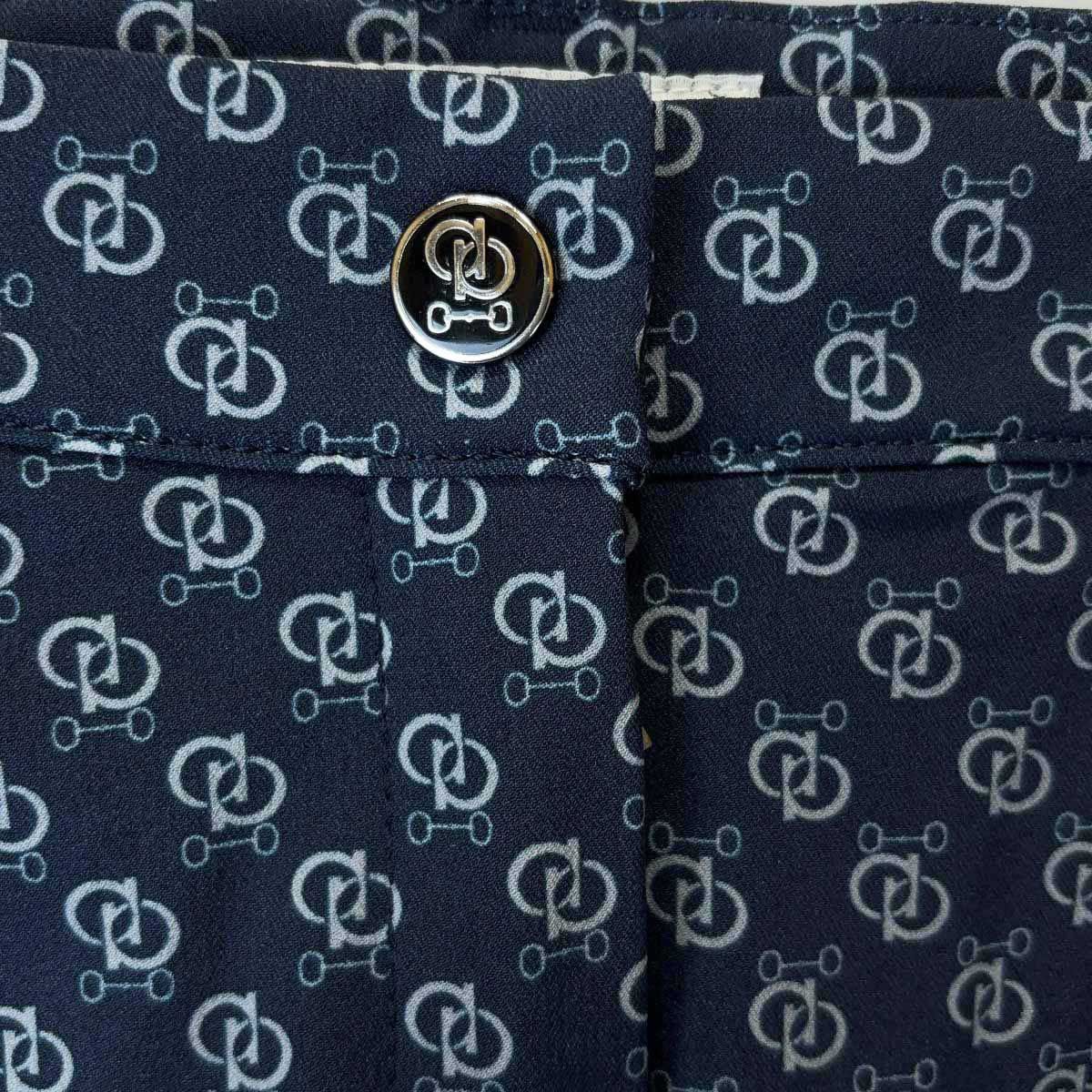 Accademia Italiana アカデミアイタリアーナ キュロット パンツ パワーグリップ 44 ネイビー レディース 乗馬ズボン 馬術