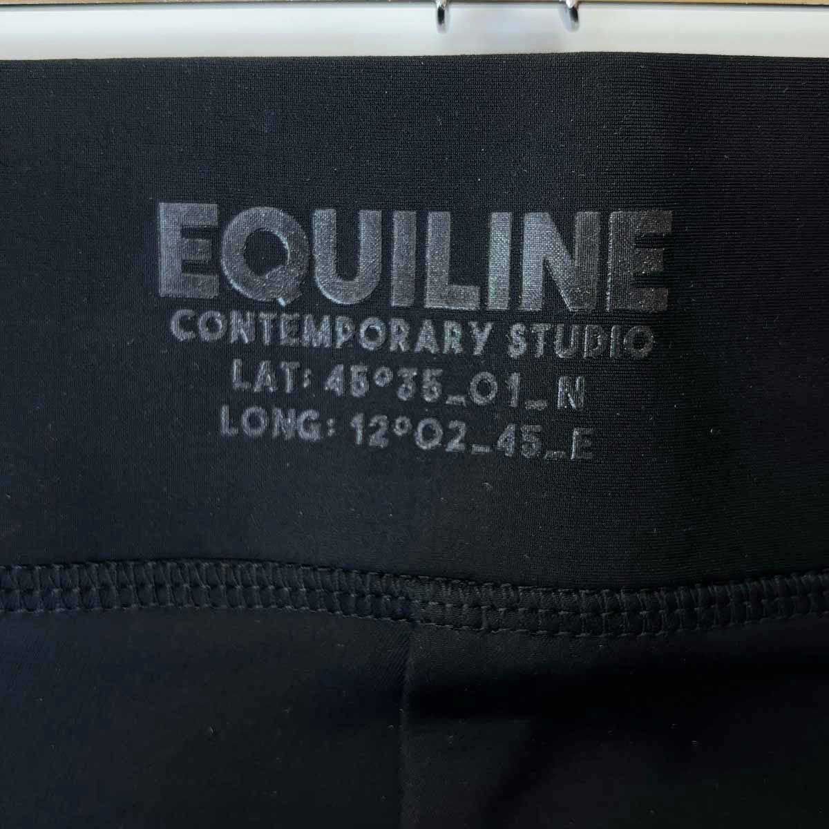 未使用】エクイライン EQUILINE レギンス フルグリップ M ブラック