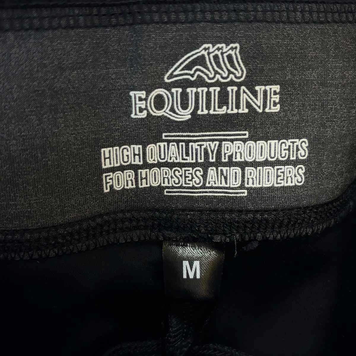 未使用】エクイライン EQUILINE レギンス フルグリップ M ブラック