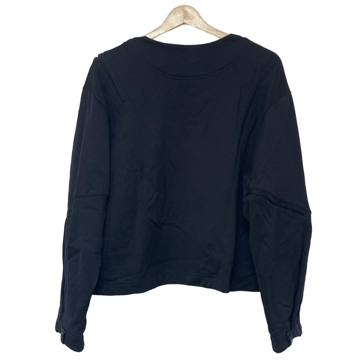 Y-3 ワイスリー トレーナー サイズXS レディース - 黒 長袖 ショート丈