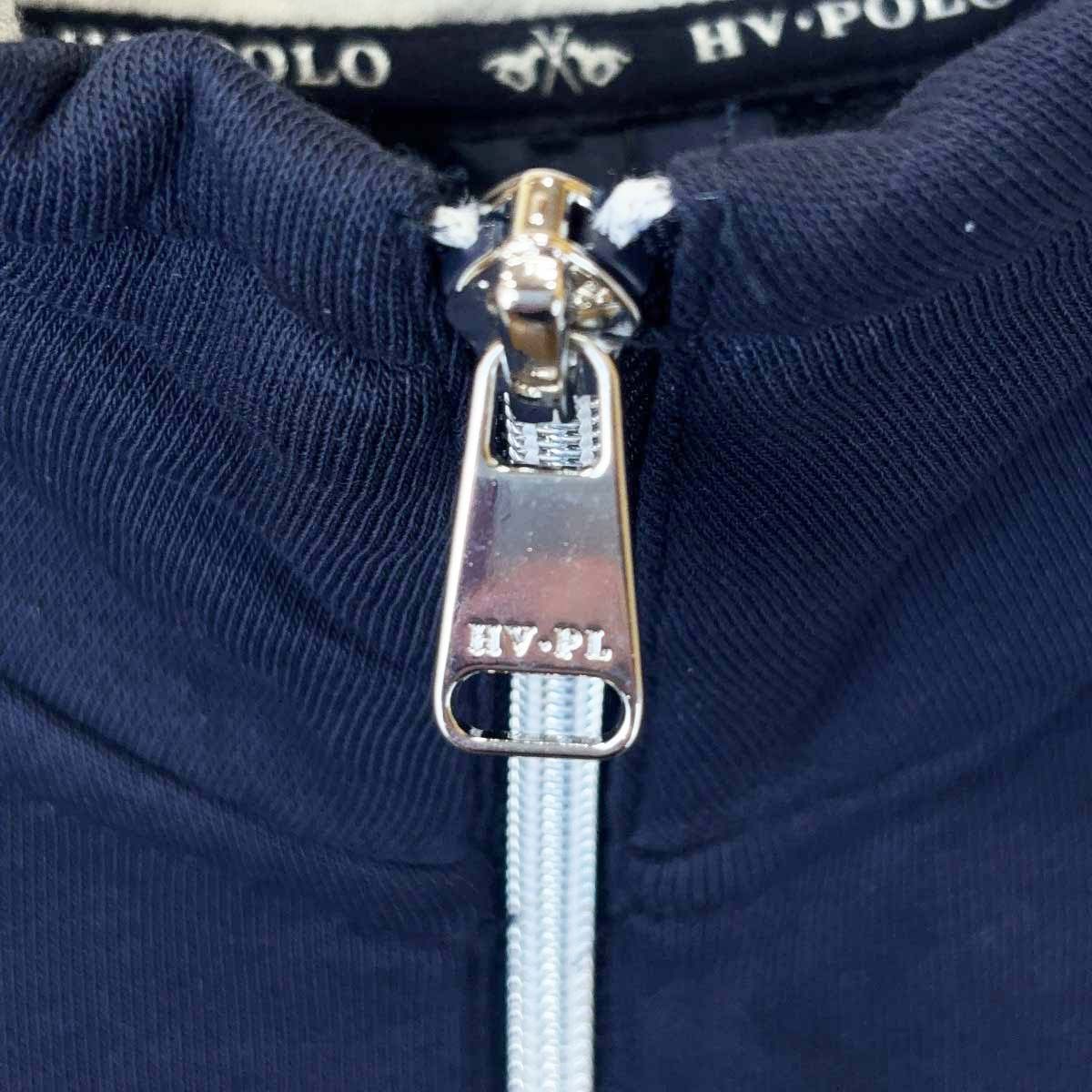 HV POLO Crest ハーフジップ 長袖 スウェット S ネイビー 121204 レディース 乗馬 馬術