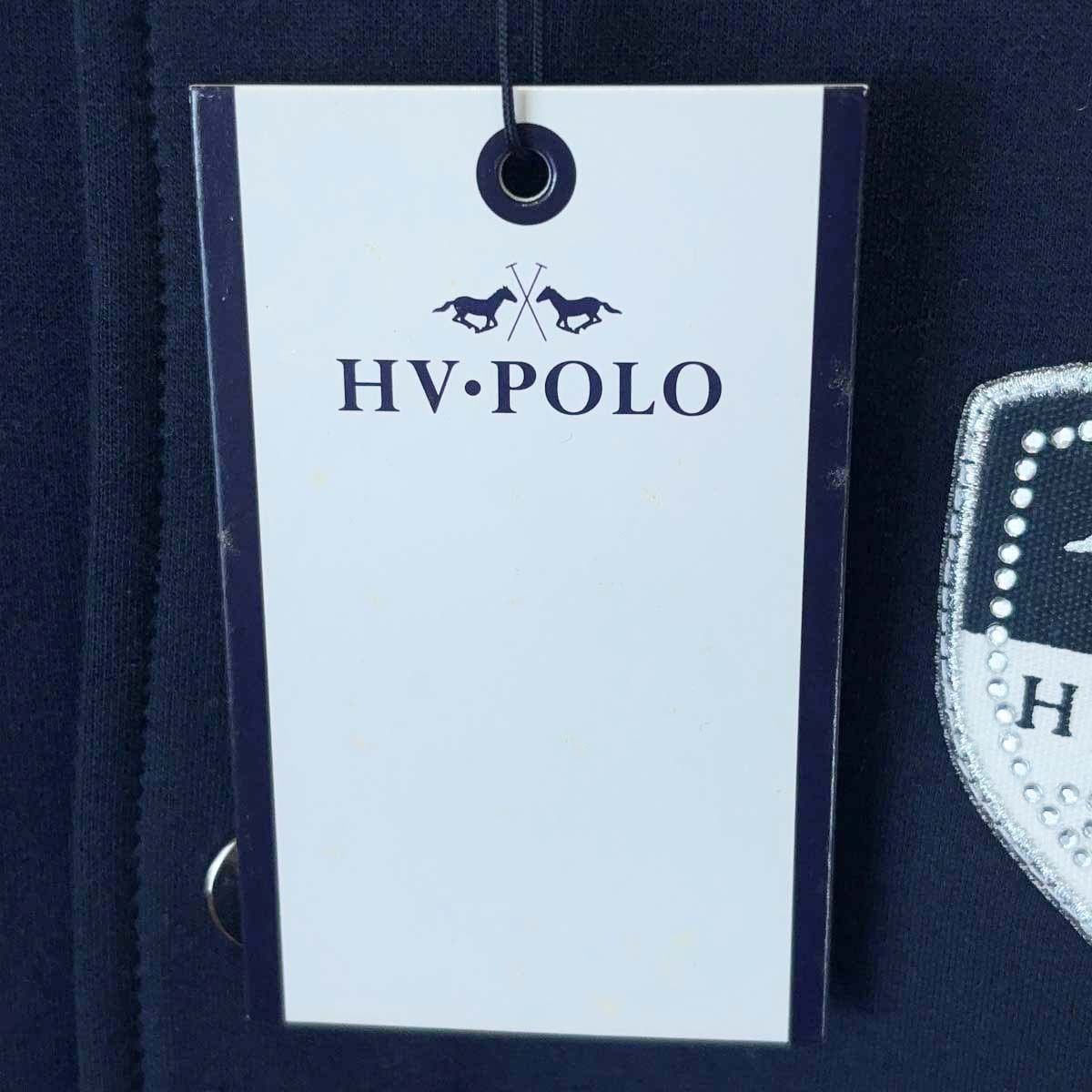 【未使用】HV POLO ボタンジャケット Sweater Button-up Chessy S ネイビー 121199 レディース 乗馬 馬術 未使用】HV POLO ボタンジャケット Sweater Button-up Chessy S