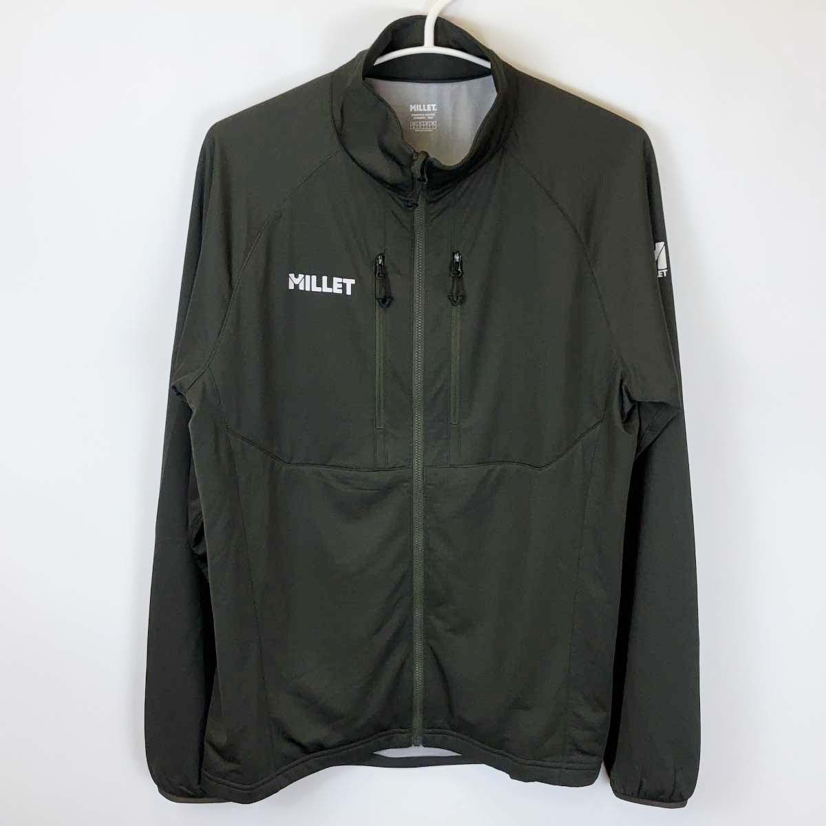 ミレー アルファ ライト 中綿 アクティブ ジャケット L DEEP JUNGLE メンズ MILLET