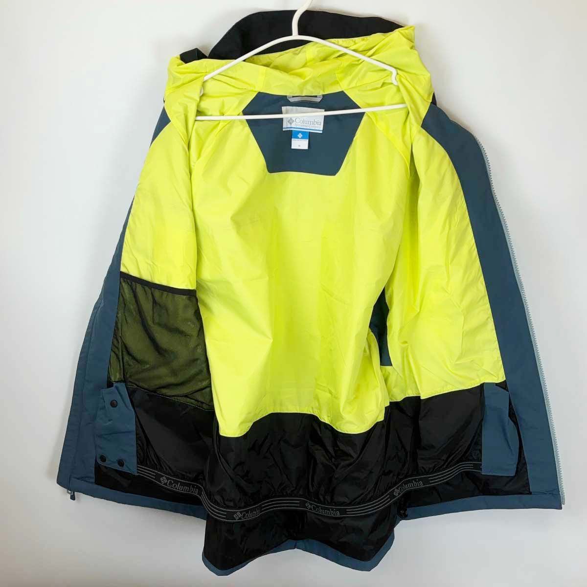 【未使用】コロンビア コアショットシェルジャケット Coreshot Shell Jacket M Everblue Black Crushed Blue WM9874 メンズ COLUMBIA スノージャケット 防水 オムニテック Columbia（コロンビア） スノーボードウェア ジャケット メンズ