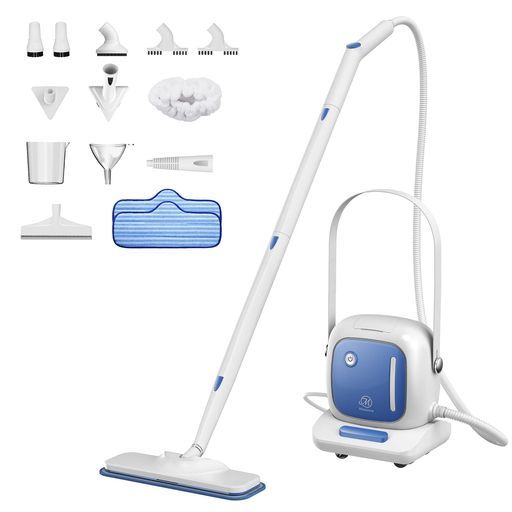 Mistsinceスチームクリーナー洗浄機高温 高圧蒸気洗浄3 way家庭用18点セット瞬間起動1320 mLスチーム量調節 油汚れキッチン絨毯床掃除浴室大掃除コンパクト軽量長時間掃除2025改良型