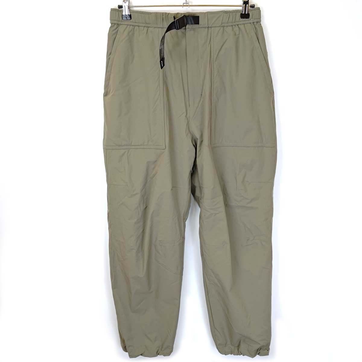 フェニックス トリニティーパンツ ワイド TRINITY PANTS WIDE M カーキ メンズ Phenix 裏起毛メッシュ 4 wayストレッチ マイクロリップストップ