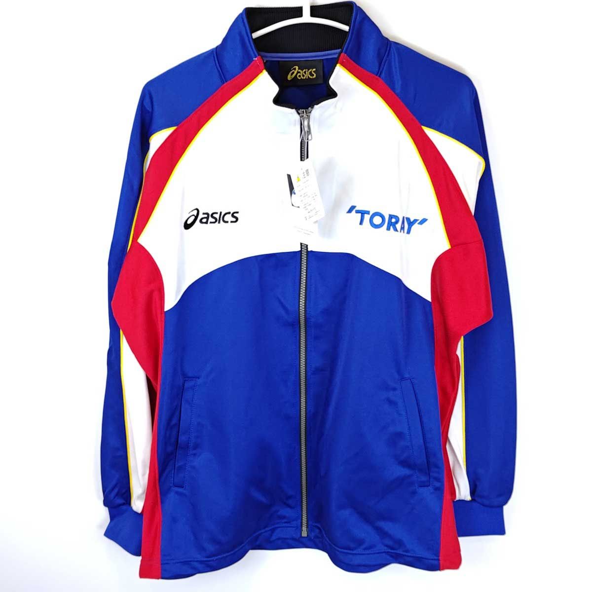 未使用】アシックス Vリーグ 東レアローズ 支給品 ジャージ 別注 L