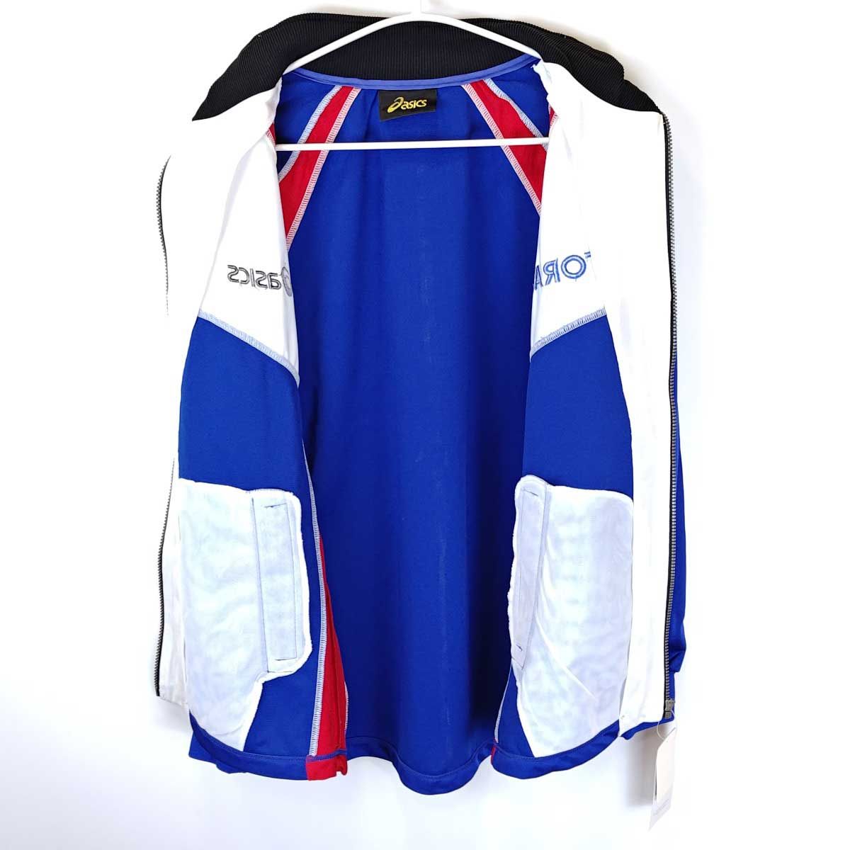 未使用】アシックス Vリーグ 東レアローズ 支給品 ジャージ 別注 L