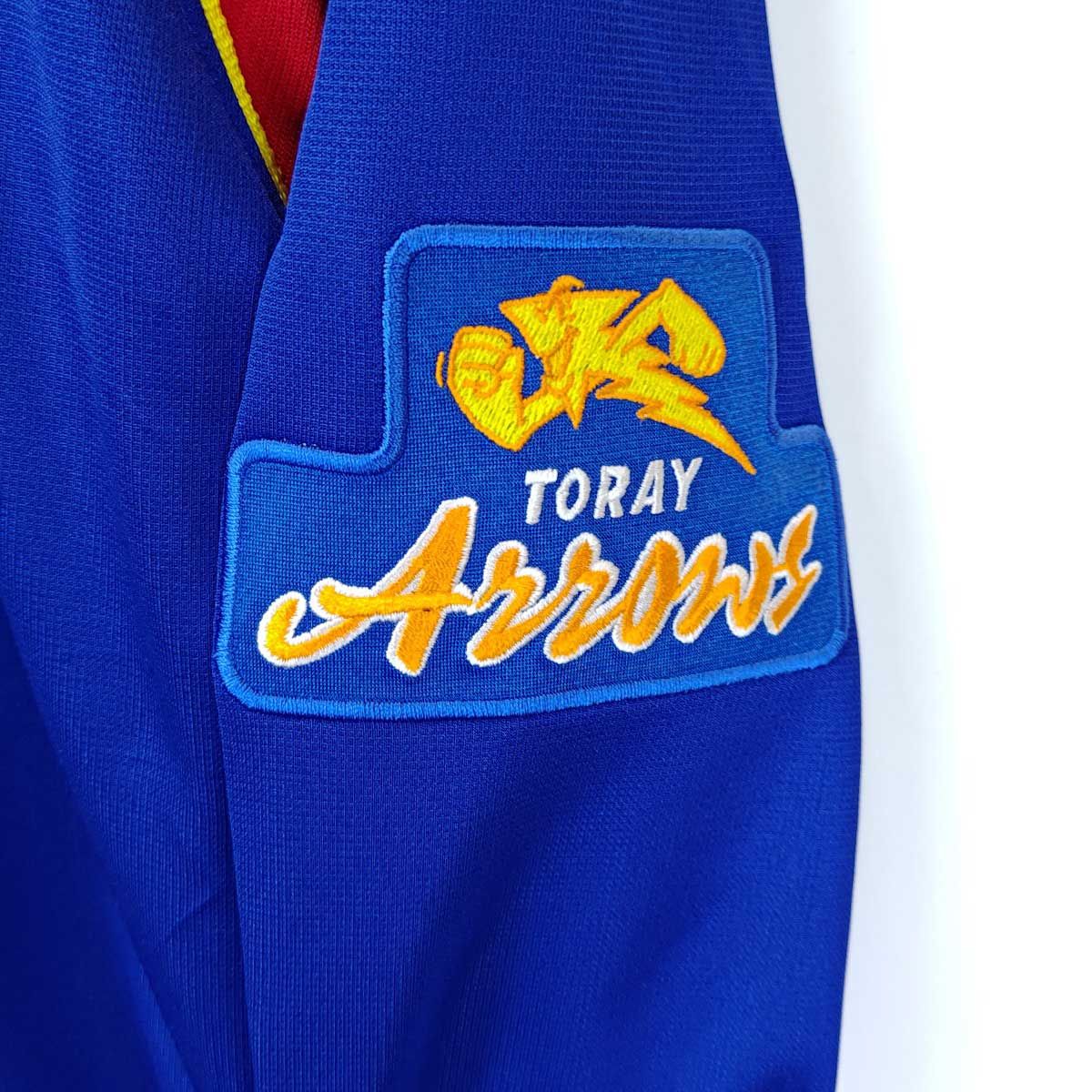 未使用】アシックス Vリーグ 東レアローズ 支給品 ジャージ 別注 L