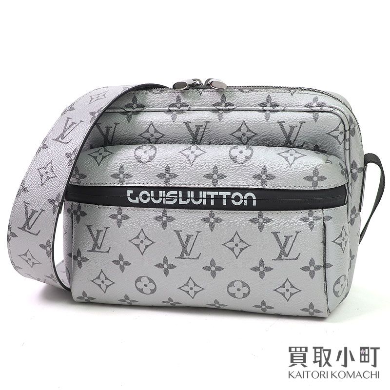 ルイヴィトン M43859 メッセンジャーPM モノグラムリフレクト シルバー