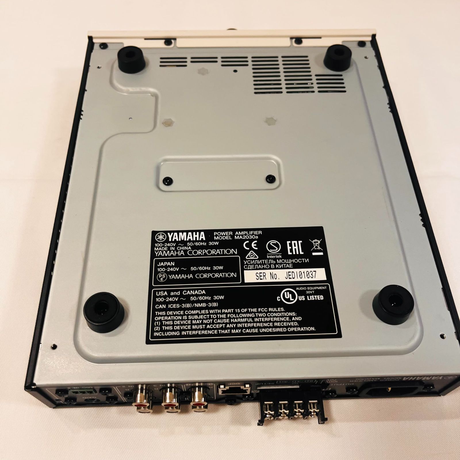 A20美品✨　YAMAHA パワーアンプリファイアー　MA2030a Amazon | ヤマハ YAMAHA パワーアンプリファイアー MA2030a | プロ用