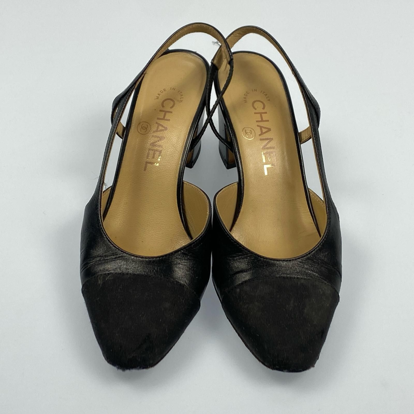 CHANEL シャネル パンプス スリングバックシューズ G 31318 EU 36.5 135
