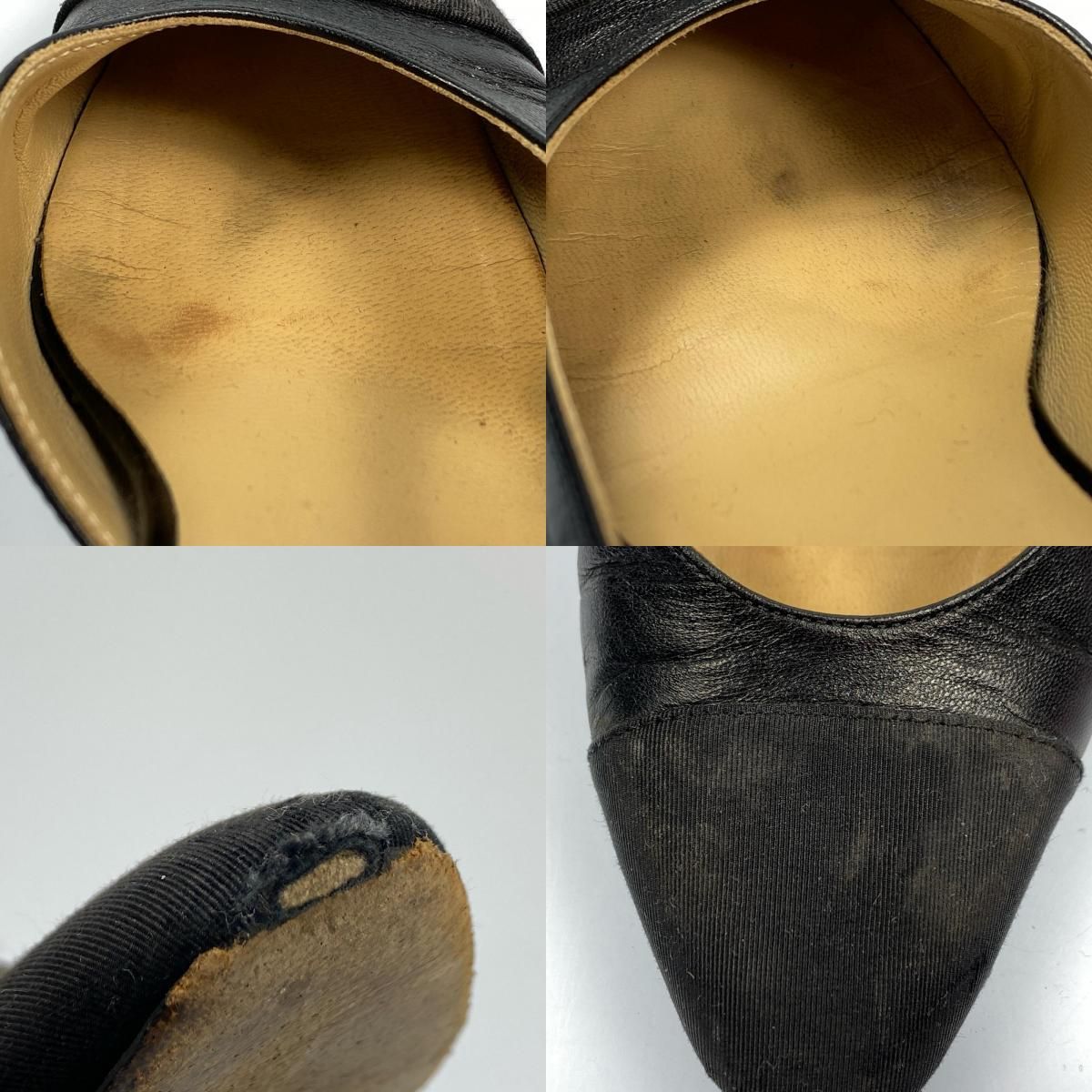 スリングバックシューズ