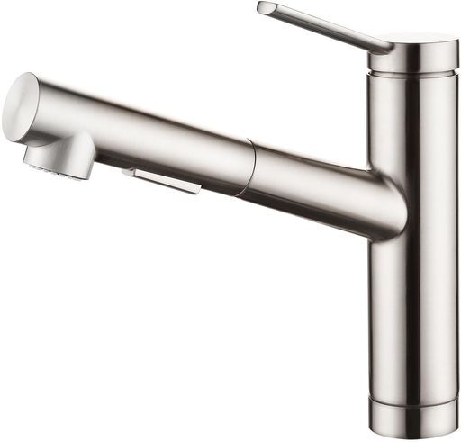 CREAキッチン蛇口引出しホース式水栓キッチン用水栓シングルレバーワンホールキッチン水栓伸縮360度回転2 wayの吐水式泡沫水流シャワー水流 ステンレス 食洗機用の場合は分岐栓が必要