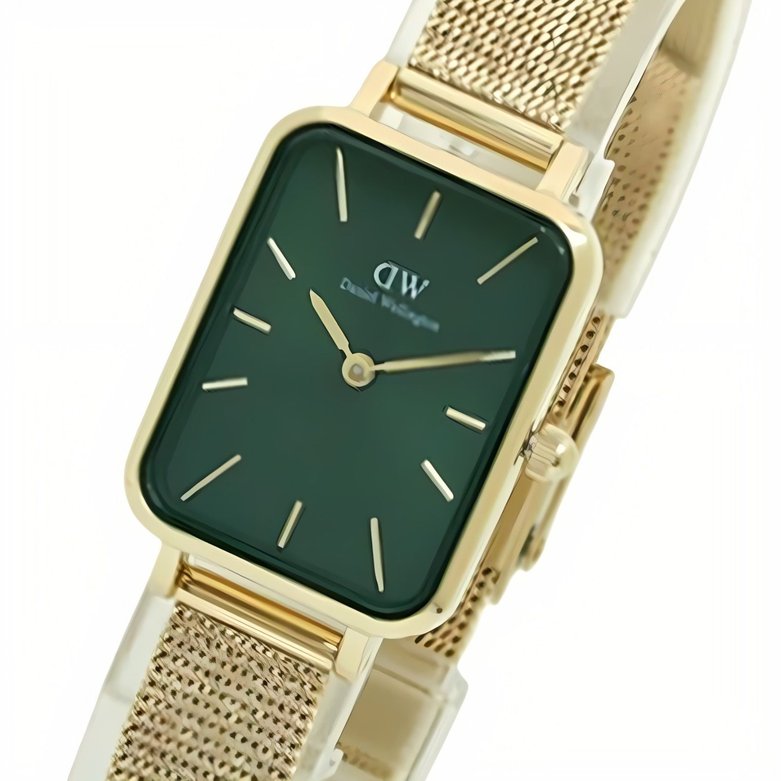 ギフト対応可 ダニエルウェリントン DANIEL 腕時計 Quadro 20 x 26 mm Pressed Everg G Emerald グリーン レディース クオーツ おしゃれ ブランド プレゼント