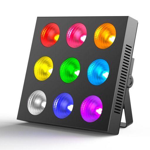 ZonQoonz ステージライトRGBW 赤 緑 青 白 DJライトDMX 512-サウンドコントロールステージ照明