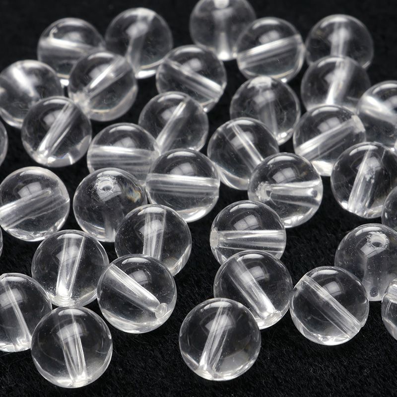 粒販売】合成水晶 合成クリスタル 丸玉 8mm【10粒販売】 / X317 CQ8M