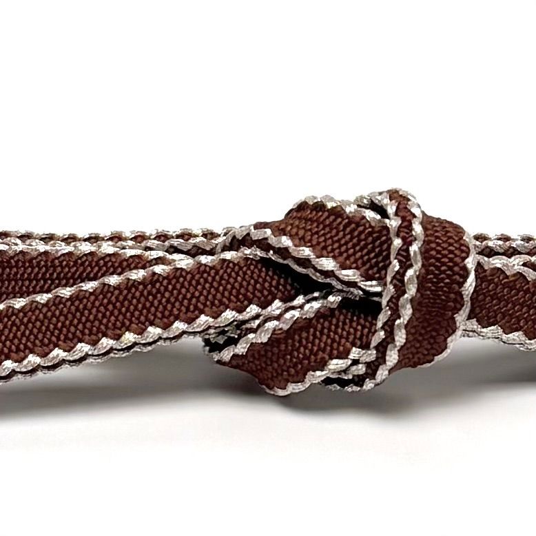 帯締め 衿秀 和想庵 宝玉 銀耳 切房 0271