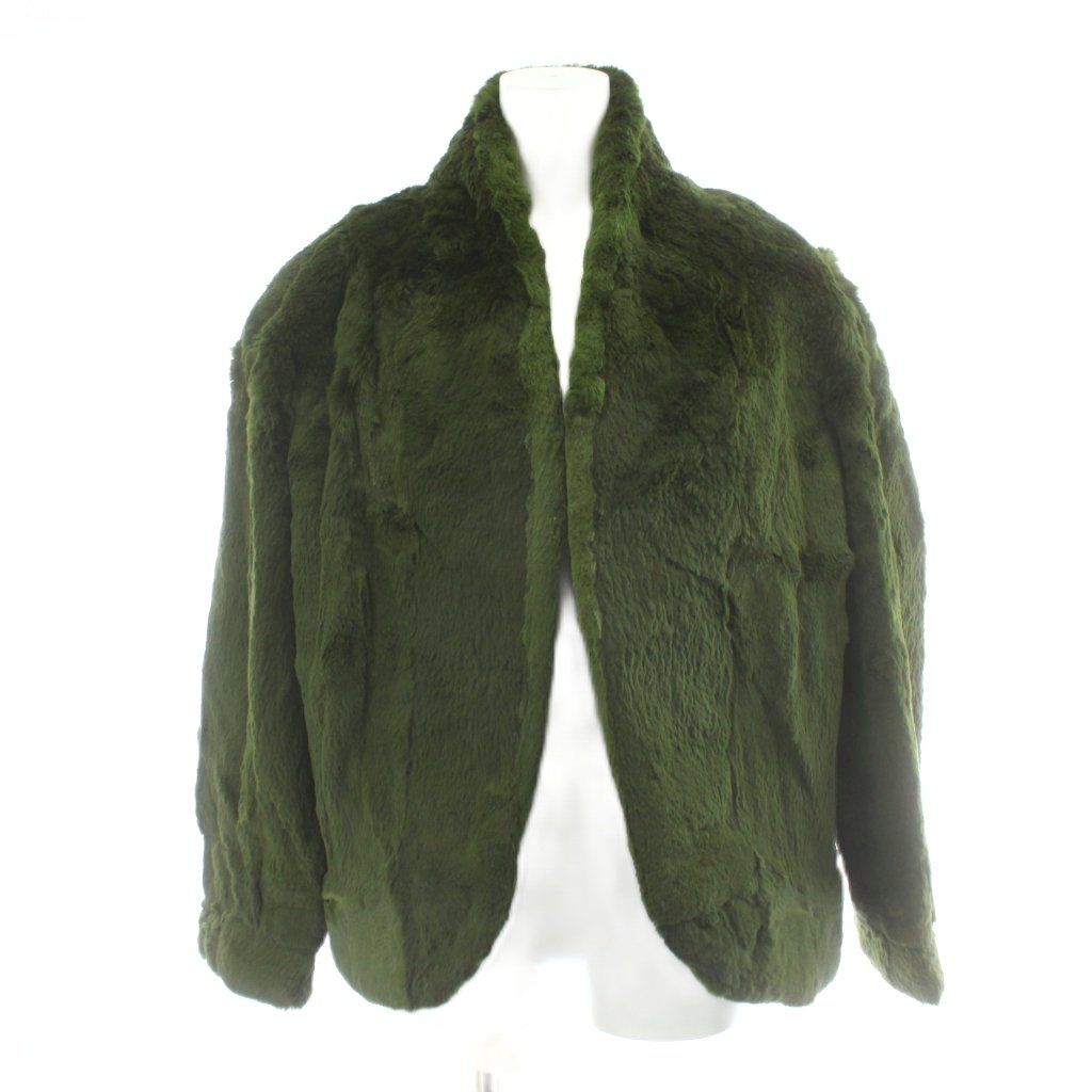 ノーブランド シェアードミンク ファーコート ショート丈 アウター