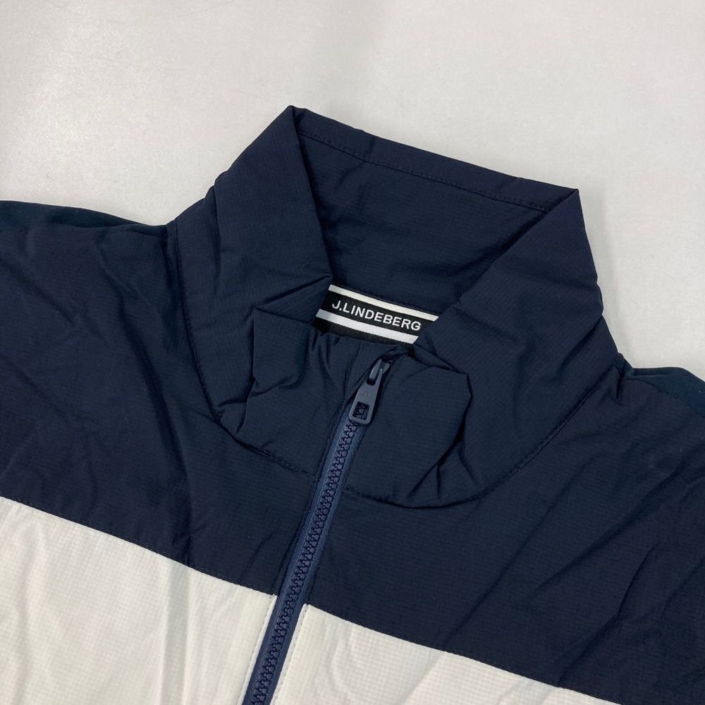 サイズ：L J.LINDEBERG ジェイリンドバーグ 中綿切替 ジップジャケット