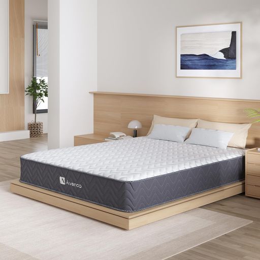 Avencoマットレスダブル高反発マットレス並行配列ベッドマットレス極厚