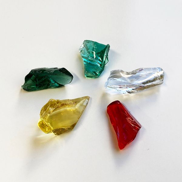アンダラクリスタル5個セット〈アクセサリー作りに最適〉 送料無料