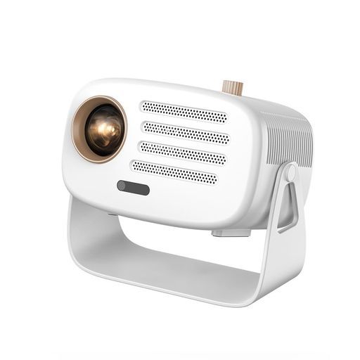 小型プロジェクター天井投影家庭用 360°回転 自動台形補正双方向Bluetooth 5 35 GWiFi 1080 P電動フォーカスカラオケ機能家庭用 一人暮らし 寝室向けprojectorレトロ