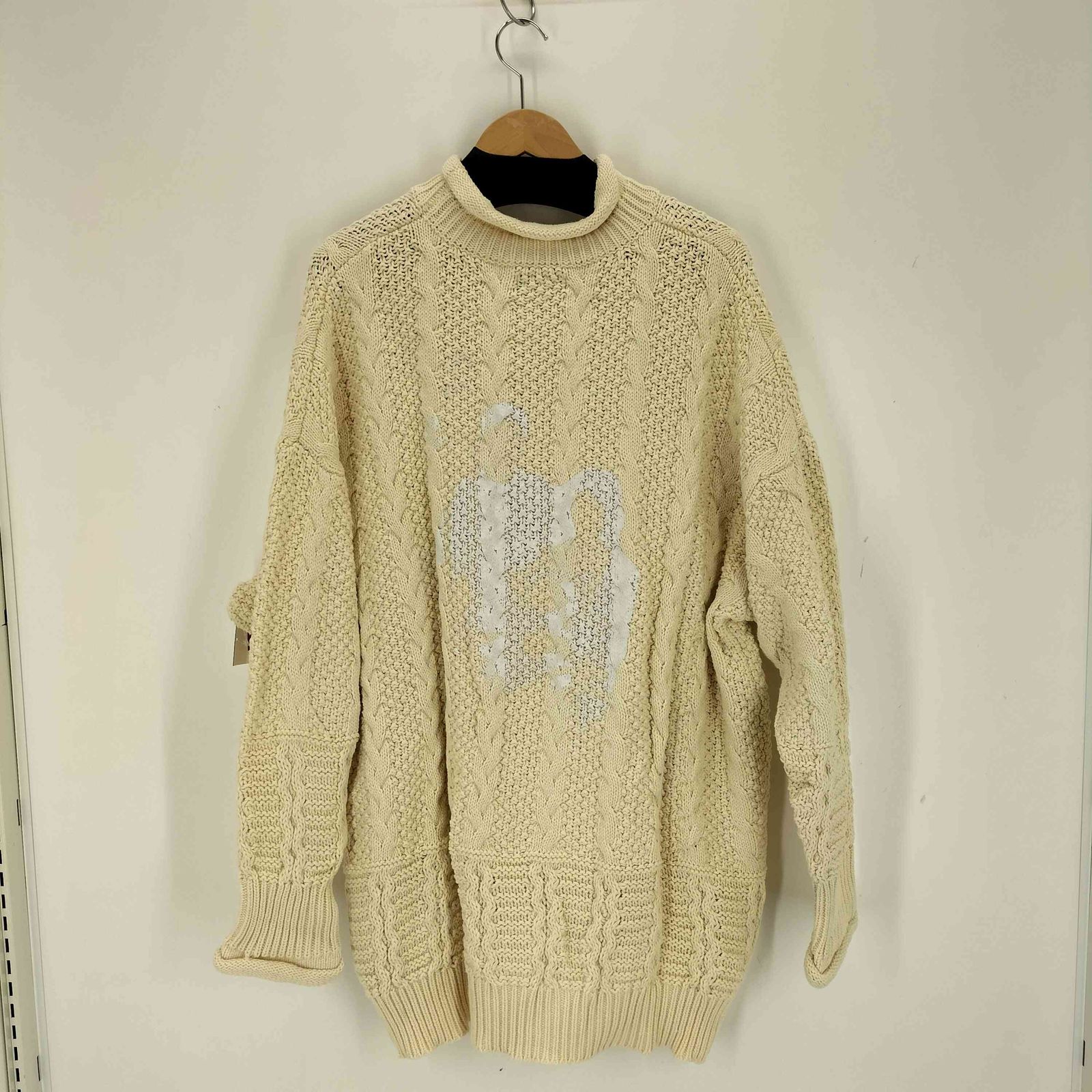 ユーズドフルギ USED古着 BIG COTTON KNIT メンズ FREE - メルカリ