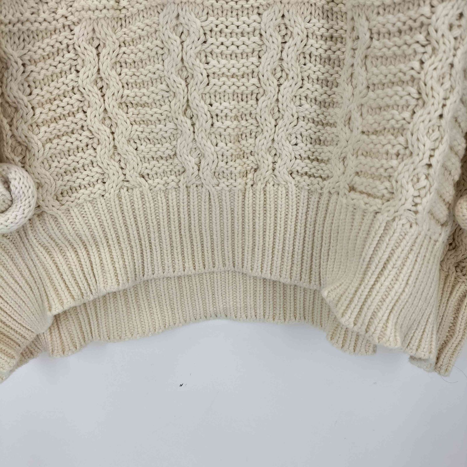 ユーズドフルギ USED古着 BIG COTTON KNIT メンズ FREE - メルカリ