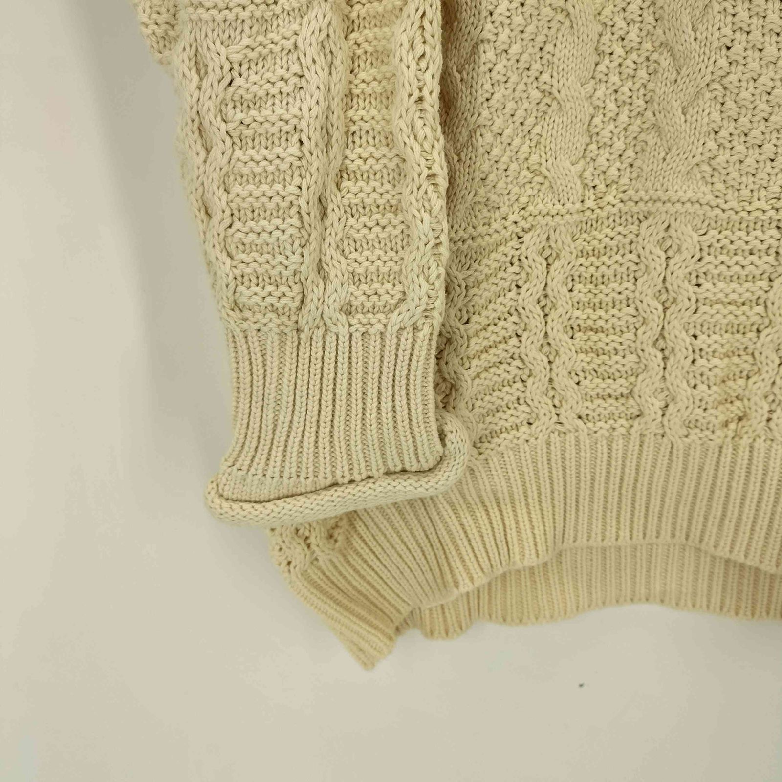 ユーズドフルギ USED古着 BIG COTTON KNIT メンズ FREE - メルカリ