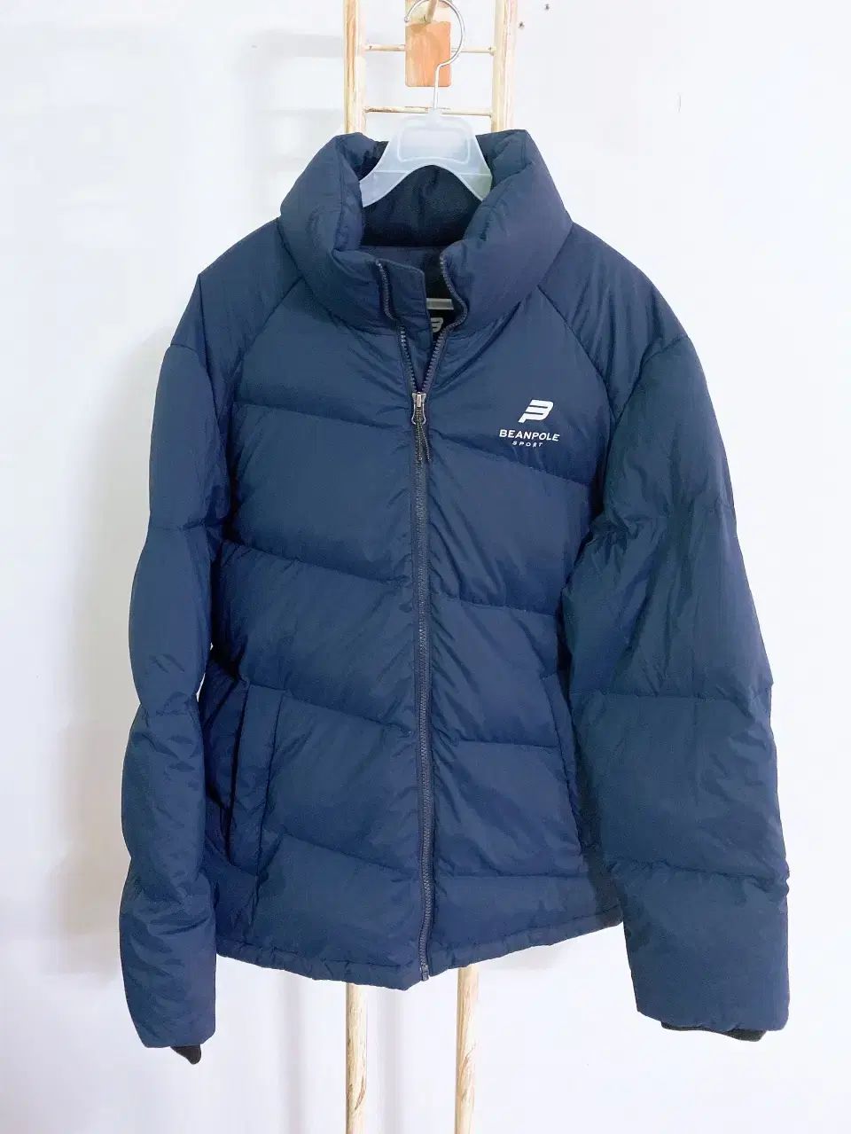 モンヴィンテージ(100)ビーンポールスポーツメンズダウンネイビーダウン