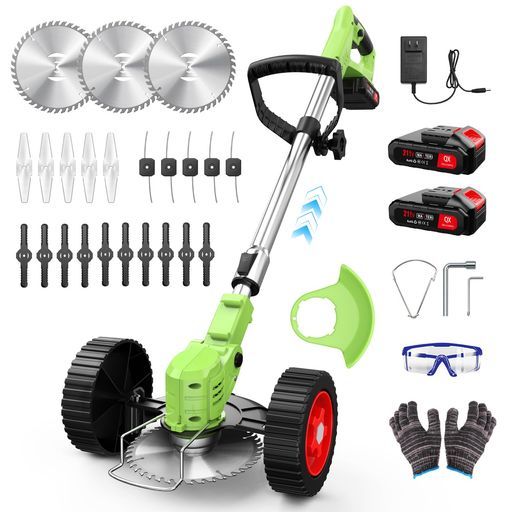 草刈り機充電式高性能21V4000mAhのバッテリー総容量強力電動草刈り機