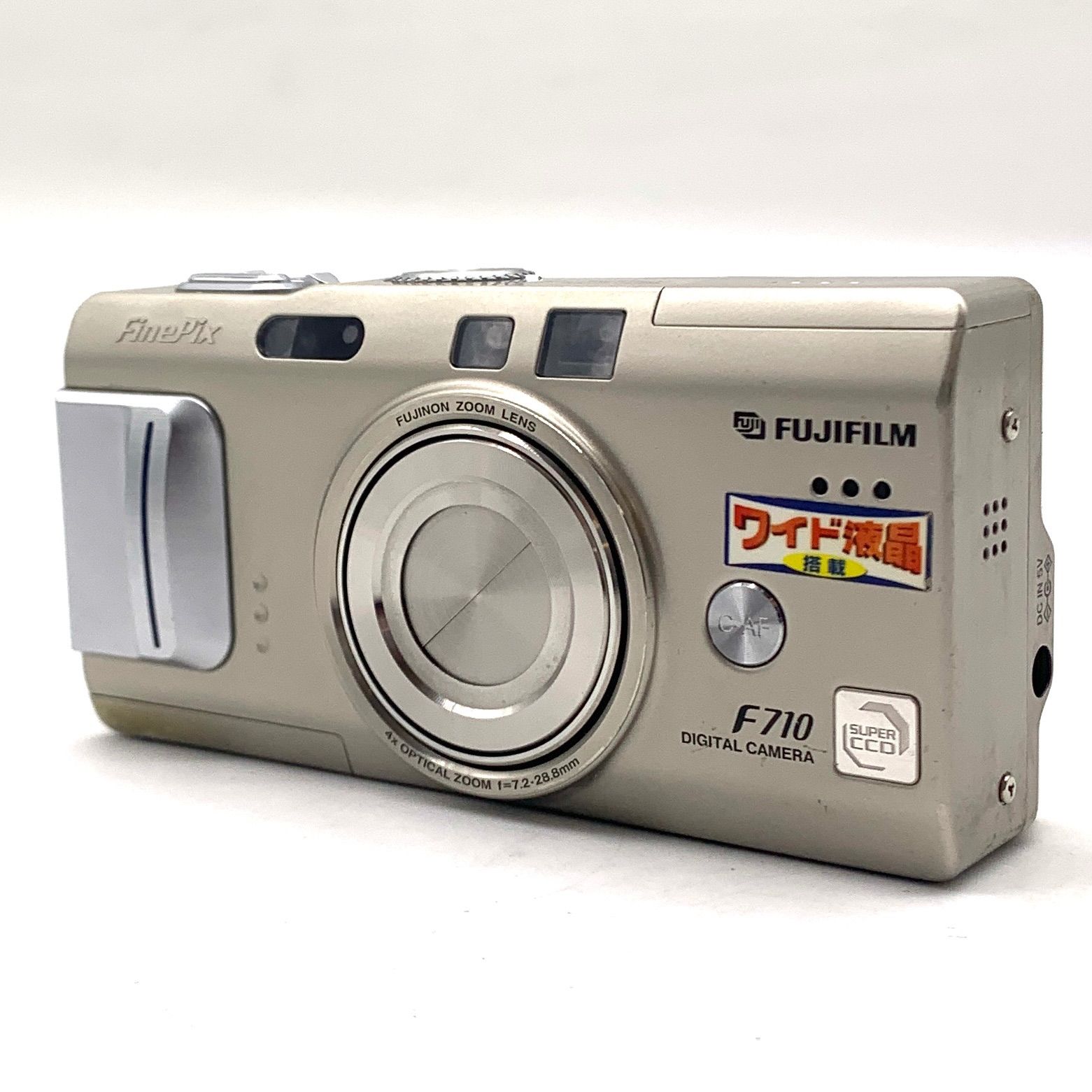 訳あり】FUJIFILM デジタルカメラ FinePix F710 WIDESCREEN LCD - メルカリ