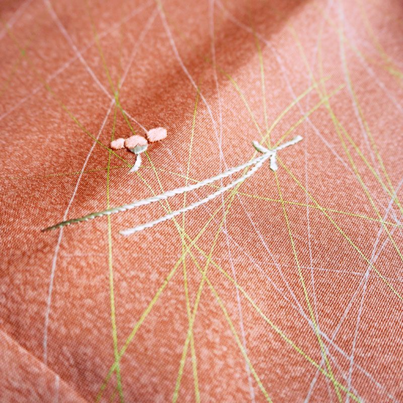 仮絵羽 正絹羽織