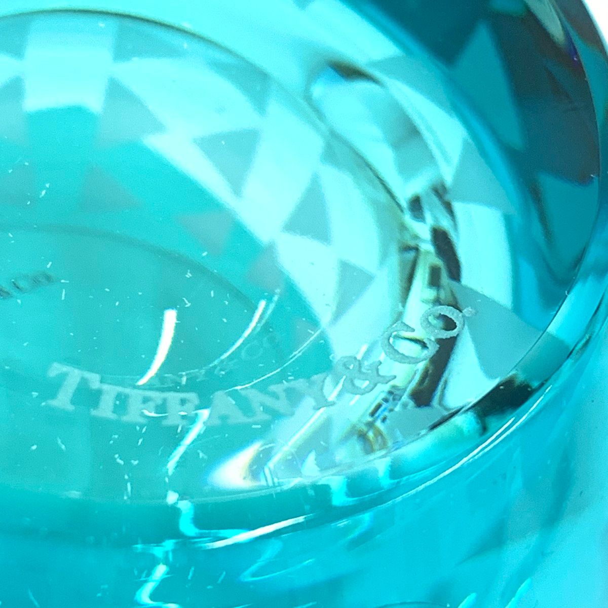 TIFFANY&Co. ティファニー グラス/ベリーズ ブルー ユニセックス