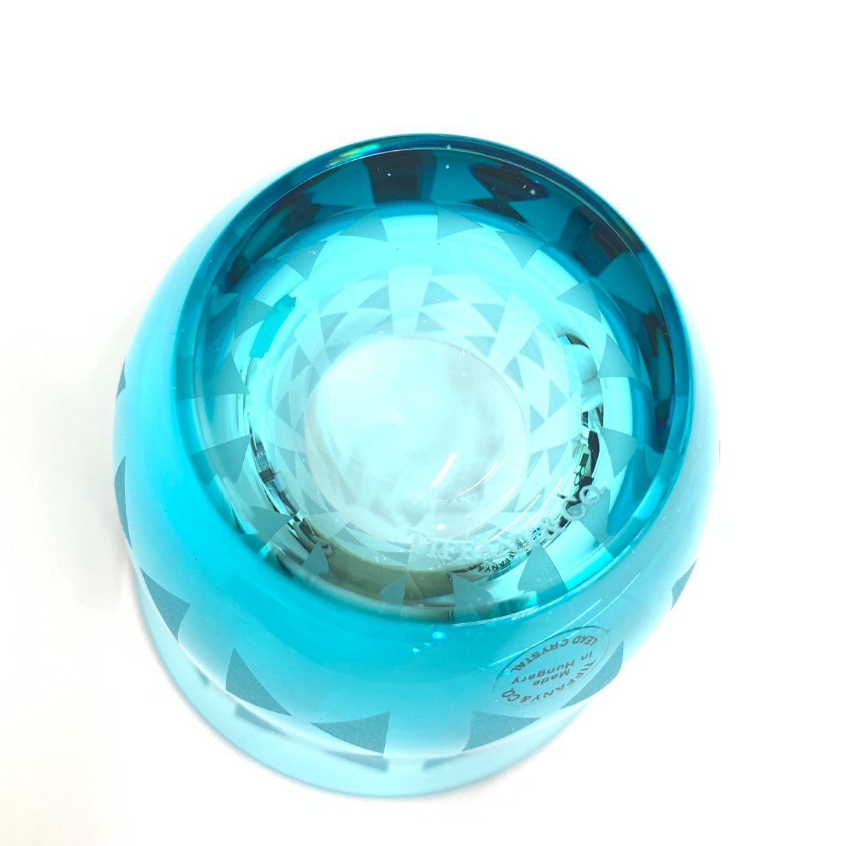 TIFFANY&Co. ティファニー グラス/ベリーズ ブルー ユニセックス