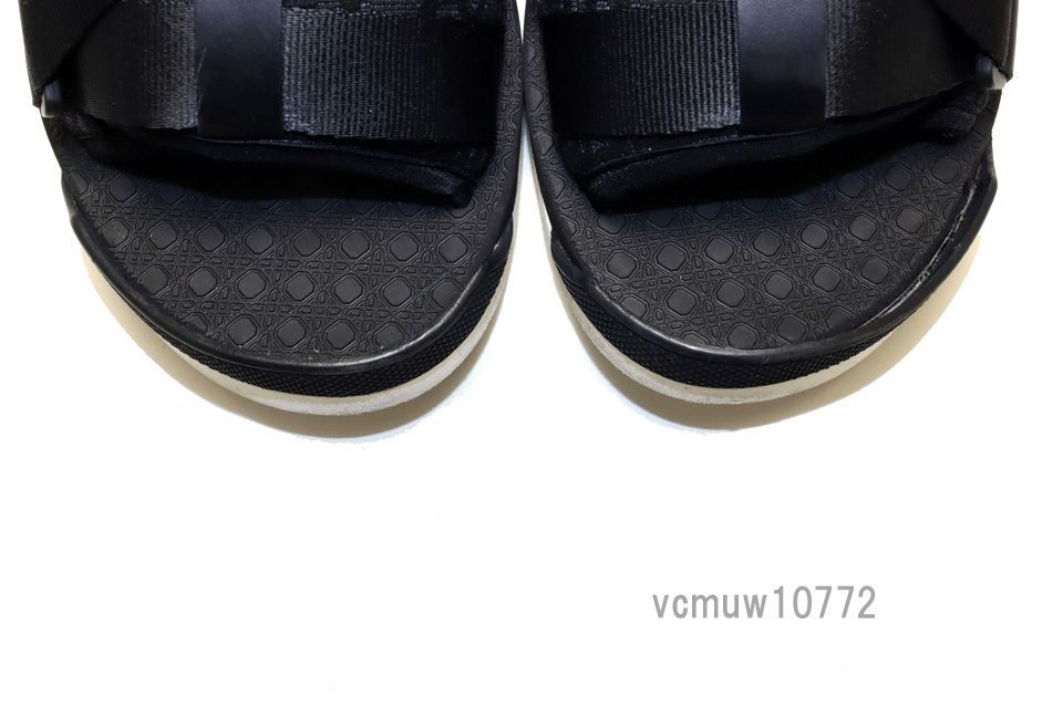 美 DIOR オブリーク アルファ ファブリック サンダル 42 ディオール 1106 rx 942054