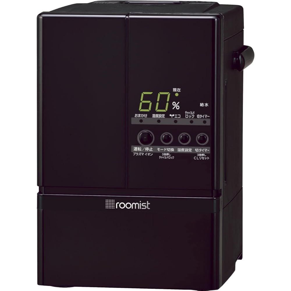 三菱重工 roomist スチームファン蒸発式加湿器 ブラック 10畳用 SHE 60 VD K