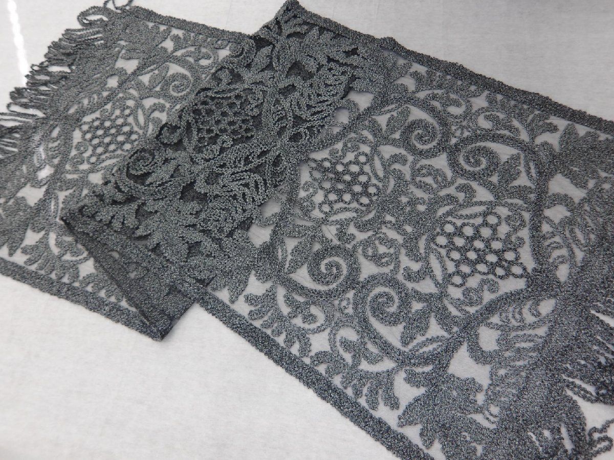  P 41242 MUGETSU 無月 本場 大島紬 ショール t ストール ショール 小物