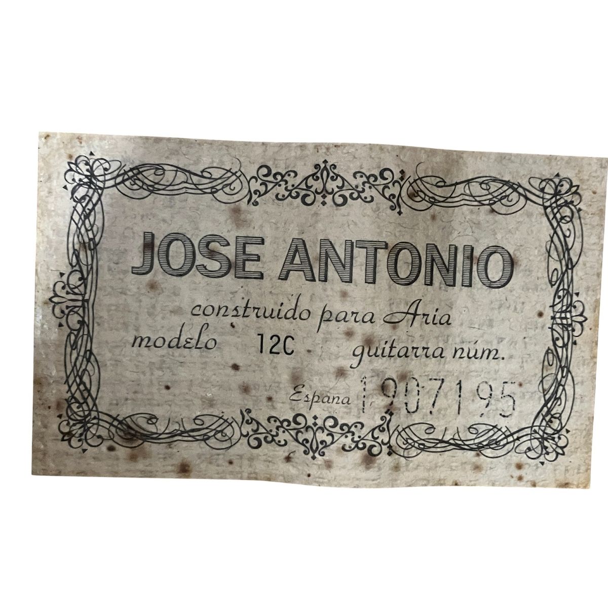 クラシックギター ホセ