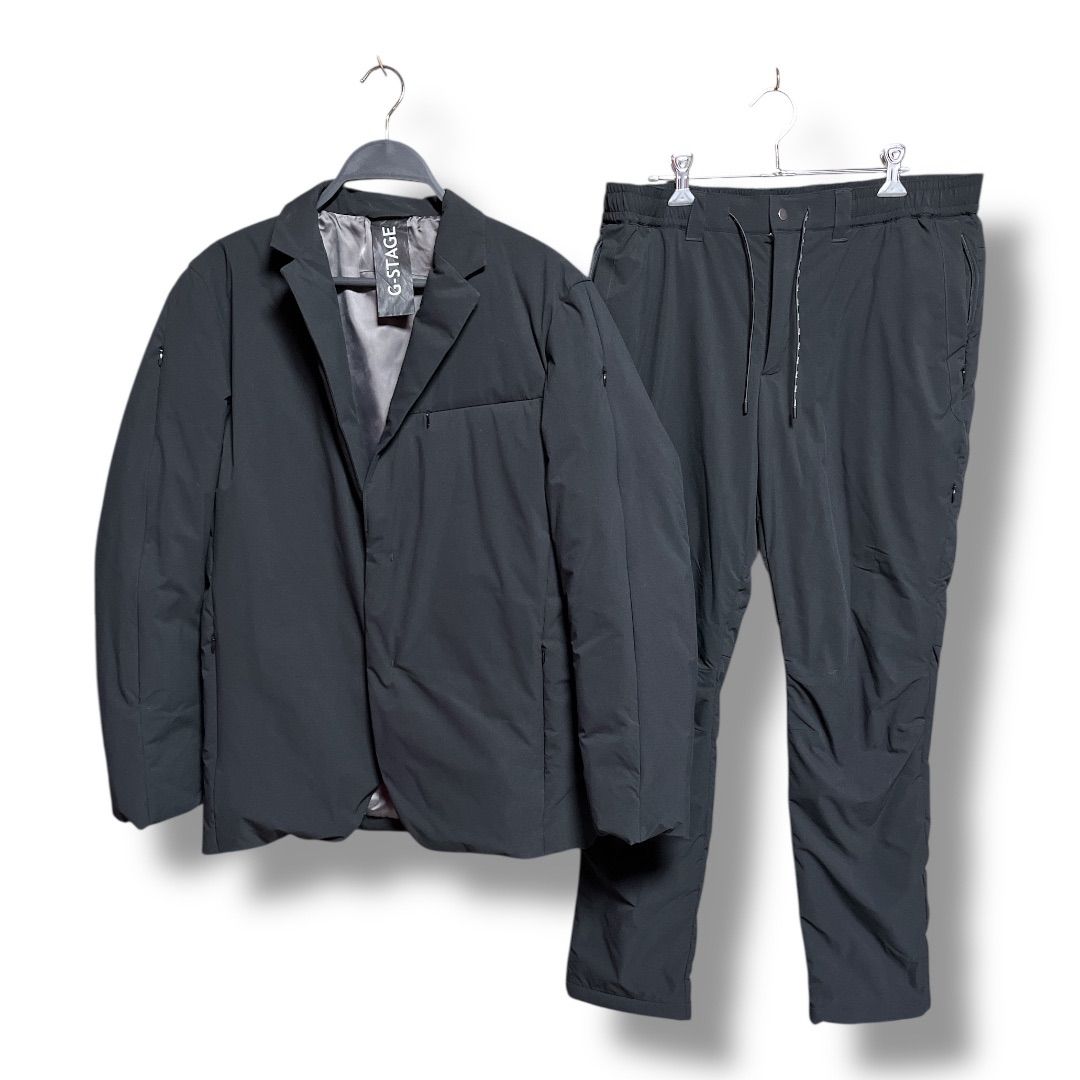 G-stage ジーステージ セットアップ ストレッチソロチックス ダウンスーツ JK 420201 26400円 15400円 メンズ ブラック サイズ50 冬 59 No.K 1050 Y